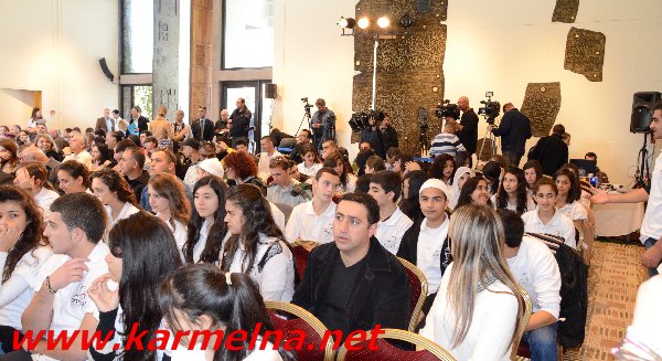 אתר כרמלנא הוזמן לבית הנשיא להשקת פרוייקט ניצני הטכניון 